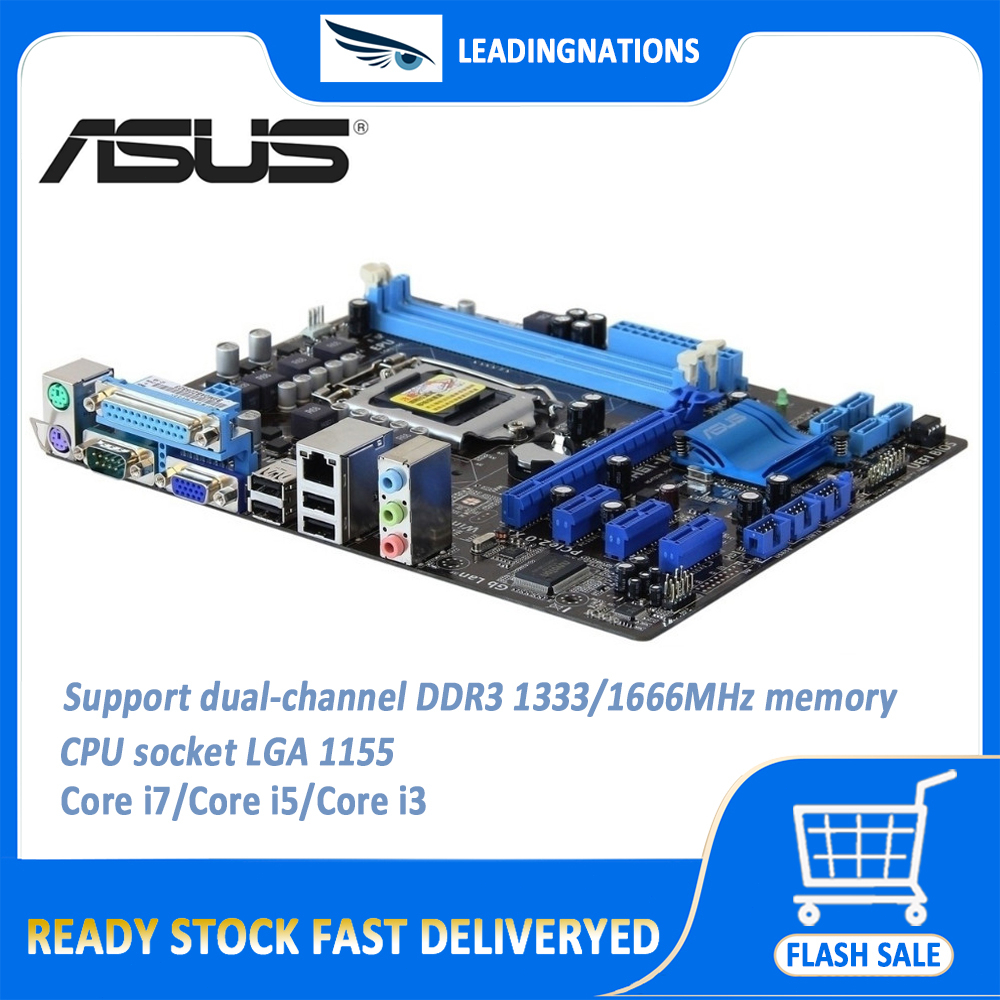 8.8 Giảm giá Bo mạch chủ ASUS-P8H61M-LX LGA 1155 hỗ trợ Cor