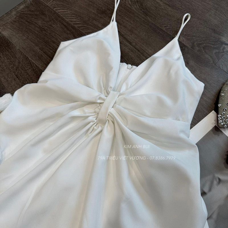 VÁY 2S NƠ NGỰC CHẤT THÔ NHẸ NHÀNG - kimanhbui