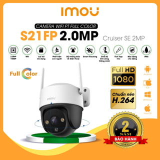 Camera Wifi IMOU ngoài trời có màu ban đêm, Xoay 360 độ,CRUISER 2MP/4MP-S21FP/S22FP-S41FP/S42FP chính hãng