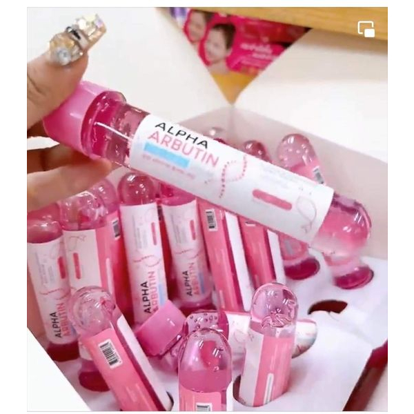 Ống Serum Kích Trắng Da Alpha Arbutin Collagen Super Brightening Body Thái Lan