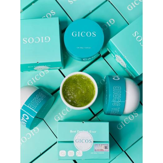 Gicos - Màng Sinh Học Retinol 0.1%, Kem Body Gicos Dưỡng Trắng Da Body Tươi Trẻ Sáng Mịn 250g, Tẩy da chết