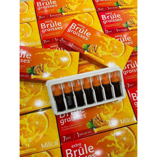 Nước uống Detox Milica Brule 7 ngày vị cam dứa giảm mỡ giảm cân