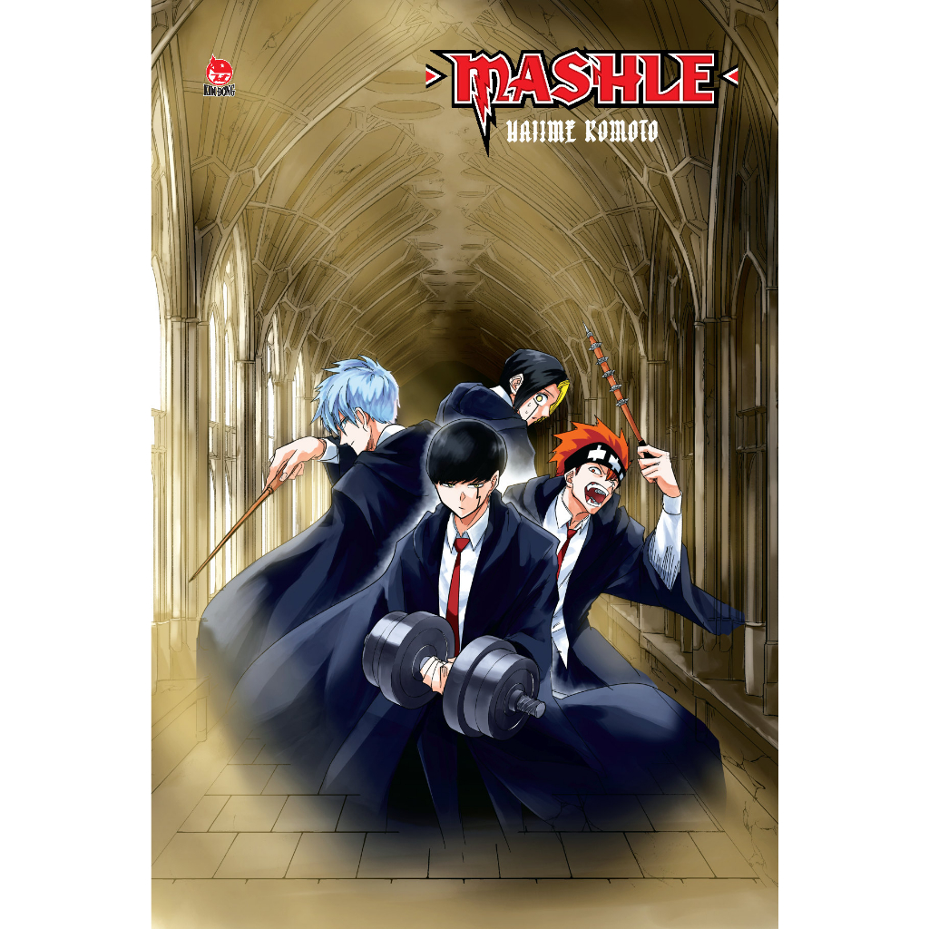 Truyện tranh MASHLE - Tập 3: Mash Burnedead Và Pháp Sư Mặt Nạ - Tặng kèm 1 Postcard - NXB Kim Đồng