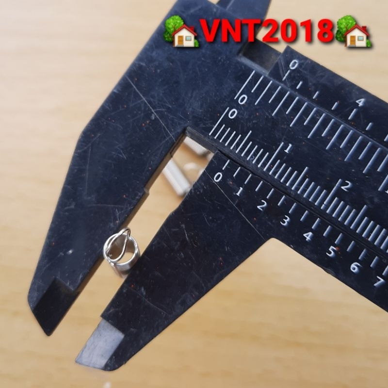 Lò xo kéo inox phi 5mm sợi 0.5mm