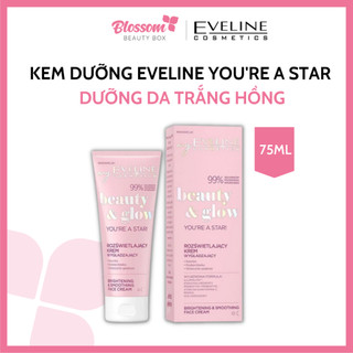 Kem dưỡng Eveline You’re a star Beauty & Glow dưỡng da trắng mịn, căng bóng, sáng hồng
