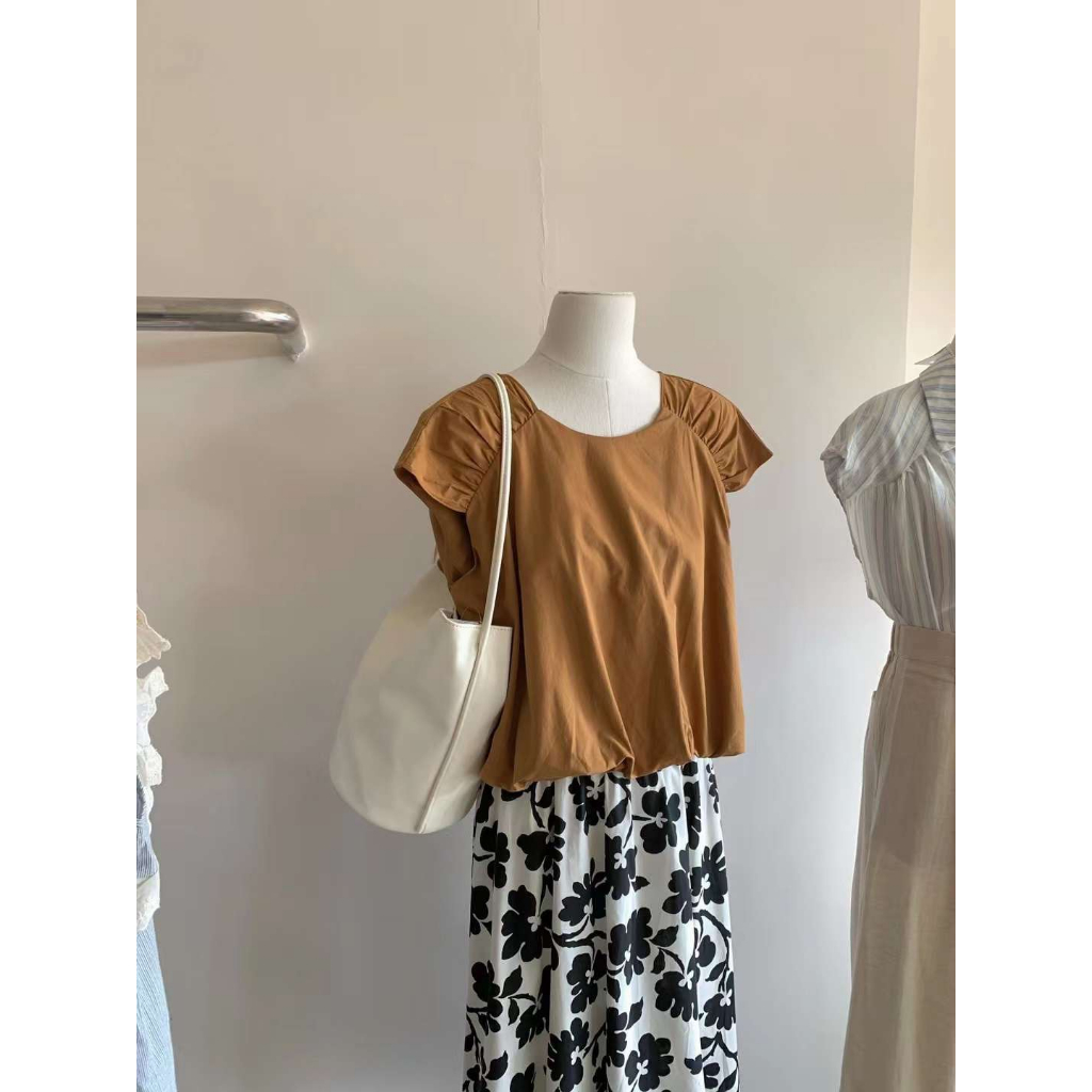 Áo thô tay rúm nữ xinh 1993s Boutique