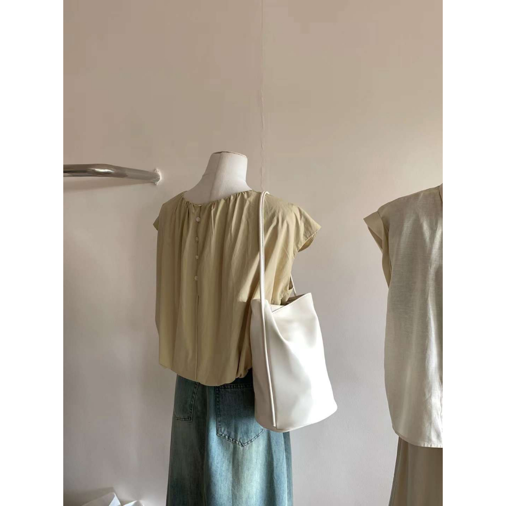 Áo thô tay rúm nữ xinh 1993s Boutique