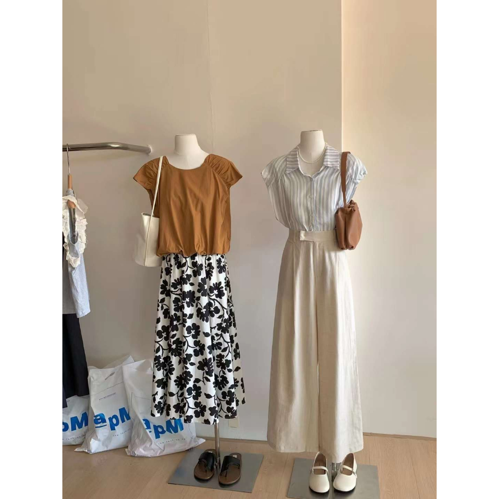 Áo thô tay rúm nữ xinh 1993s Boutique