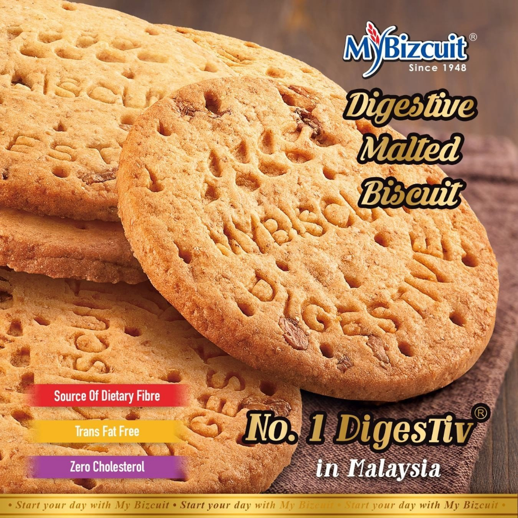 Bánh quy lúa mạch chay My Bizcuit SỐ 1 Malaysia