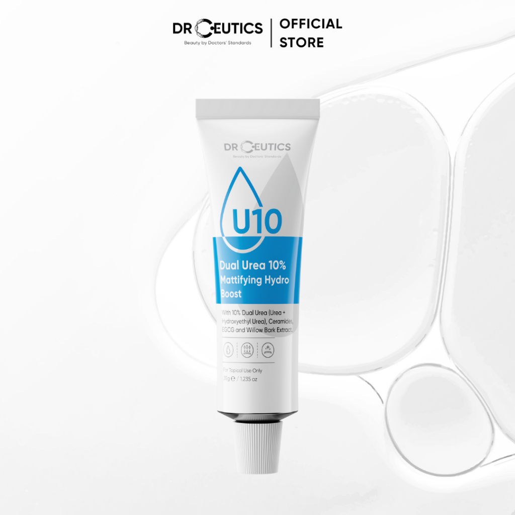 DRCEUTICS Gel Dưỡng Ẩm Kiềm Dầu Và Phục Hồi Da Dual Urea 10% Mattifying Hydro Boost (35g)