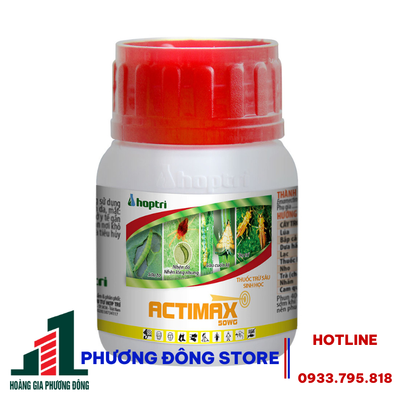 Thuốc trừ sâu sinh học thế hệ mới Actimax 50WG (Chai 100g)