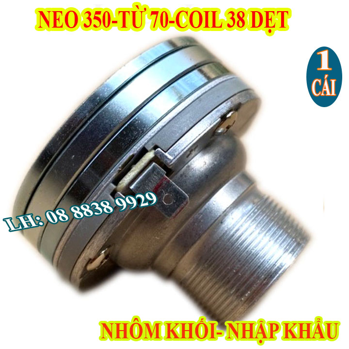 CỦ TREBLE NEO JB COIL 38 DÂY NHÔM DẸT TỪ 70 REN XOÁY CAO CẤP - LOA TREBLE 350 - GIÁ 1 LOA