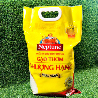 Gạo Neptune bịch 5kg - Gạo dẻo thơm Thượng Hạng