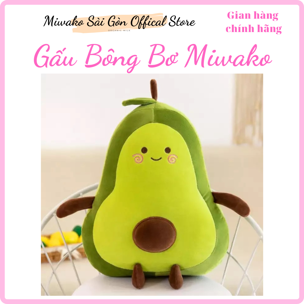 Gấu Bông Bơ Miwako