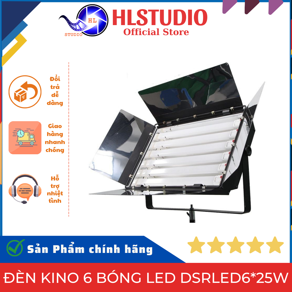 Đèn Kino 6 Bóng Led DSRLED6*25W HL Studio