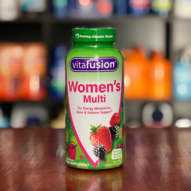 Kẹo dẻo Vitamin Vitafusion Women’s Multi 220 viên cho phụ nữ