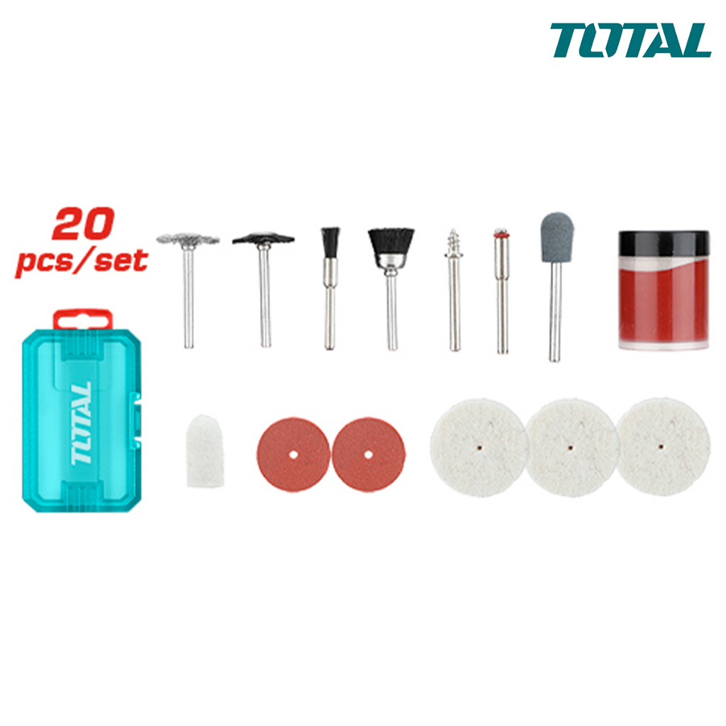 Bộ 20 linh kiện máy mài khuôn TOTAL TAKMG6020 Chính hãng