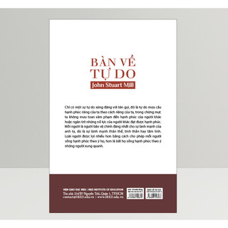 Sách - Bàn Về Tự Do (On Liberty) - John Stuart Mill - IRED Books