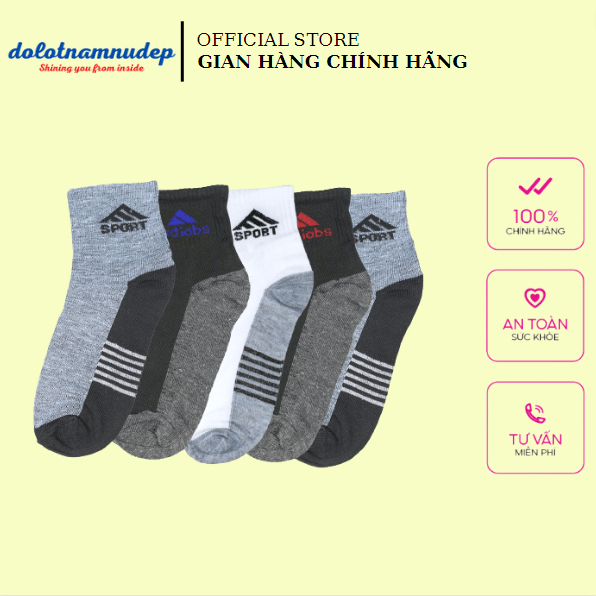 Bộ 10 đôi tất,vớ nam cao cổ