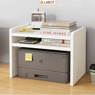Kệ để máy in tại văn phòng sắp xếp gọn gàng bàn làm việc decor phòng thương hiệu Larot - LP193
