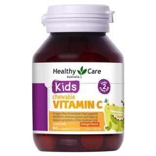 Viên nhai bổ sung kẽm zinC và vitamin C Healthy Care hỗ trợ tăng cường sức đề kháng  chovietuc
