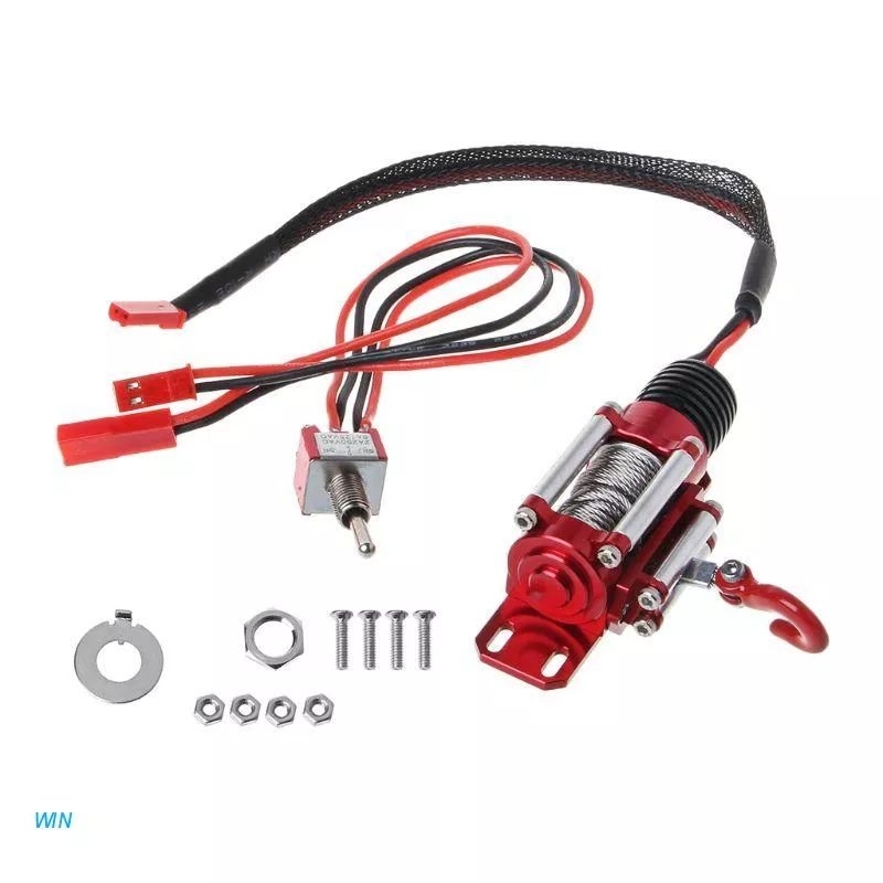 Tời kéo tự động/ tời kéo điện cho xe RC 1/10 1:10 HSP Redcat HPI Tamiya