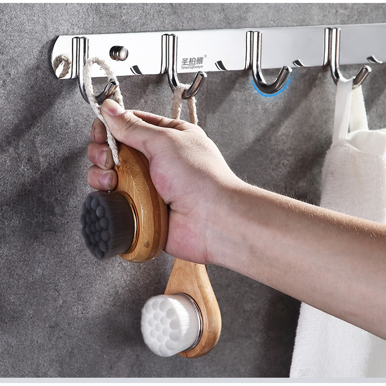 Thanh Móc Treo Đồ Gắn Tường 100% Inox 304 Cao Cấp Chống Ăn Mòn Chống Rỉ Sét Chịu Lực Tốt Oenen