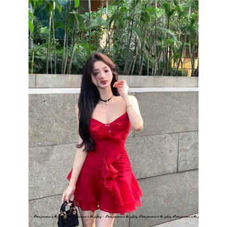 Váy bèo đỏ