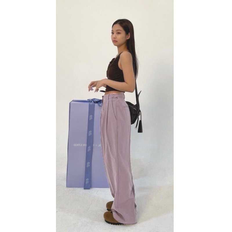 [ XẢ KHO ]Quần suông nữ UIMEECLOSET ống rộng phong cách Hàn Quốc Blackpink