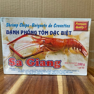 Bánh phồng tôm sa giang đặc biệt - hộp 200gr