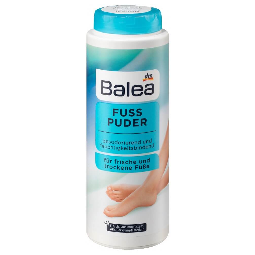 Khử mùi hôi chân, giày Balea Đức, dạng bột 100g, dạng xịt 200ml