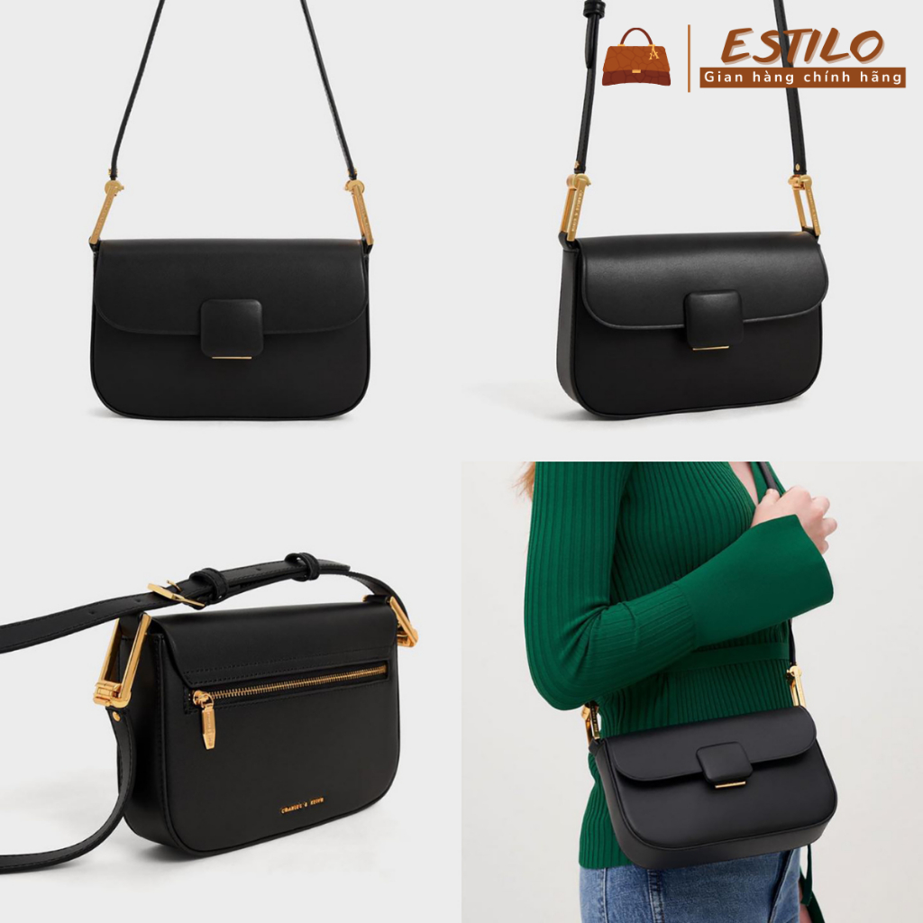 Túi xách nữ đeo chéo, đeo vai, đi chơi, đi học ESTILO size 22cm HA226