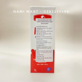 Sữa Tươi Nguyên Chất Tiệt Trùng Không Đường Milk Secret