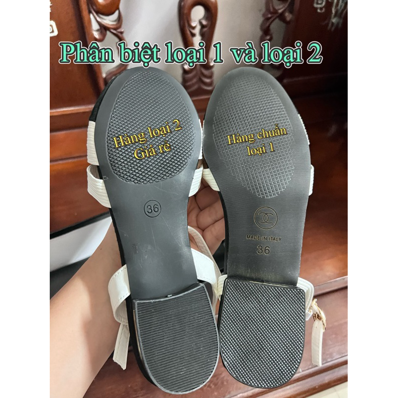 Sandan bít mũi mẫu mới 2023, gót 2cm xinh xắn, hàng quảng châu cao cấp đầy đủ hộp túi