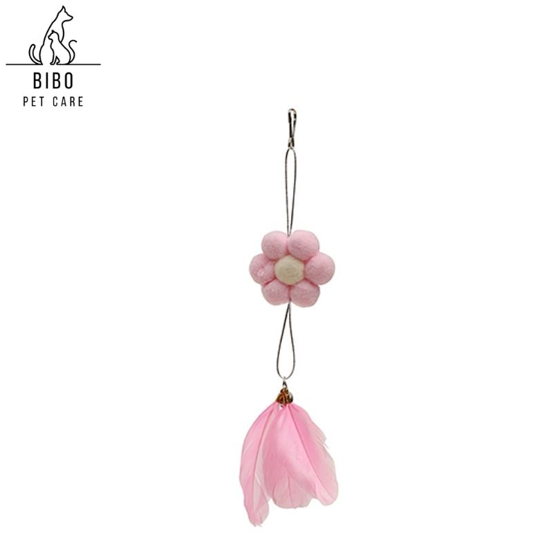 Đầu lông vũ có chuông thay thế cho cần câu mèo lông vũ gắn cần câu mèo - Bibopetcare