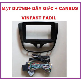 Mặt dưỡng fadil 2018 - 2022. 9 inch và 10 inch kèm jack nguồn zin và canbus.
