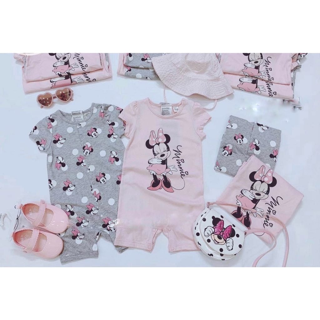 Romper, Body quần cộc cho bé trai bé gái auth