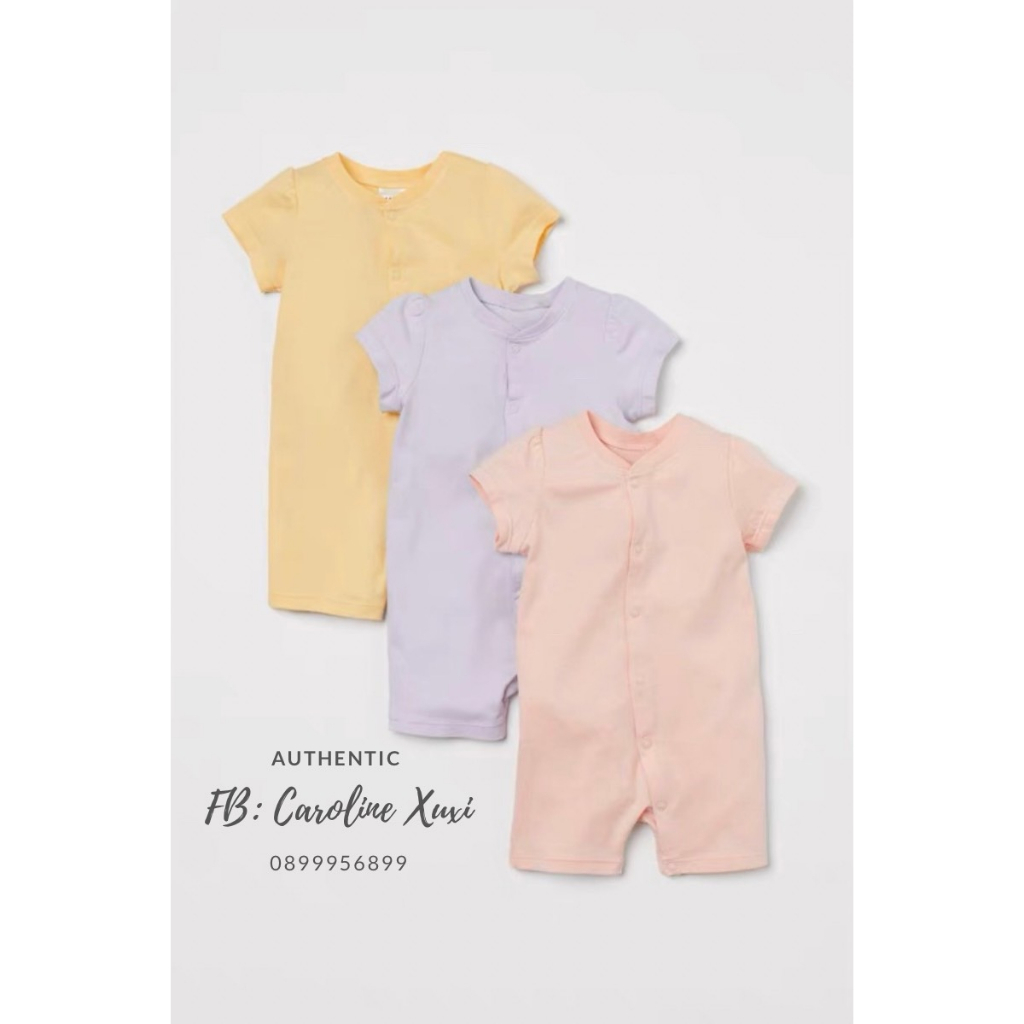 Romper, Body quần cộc cho bé trai bé gái auth