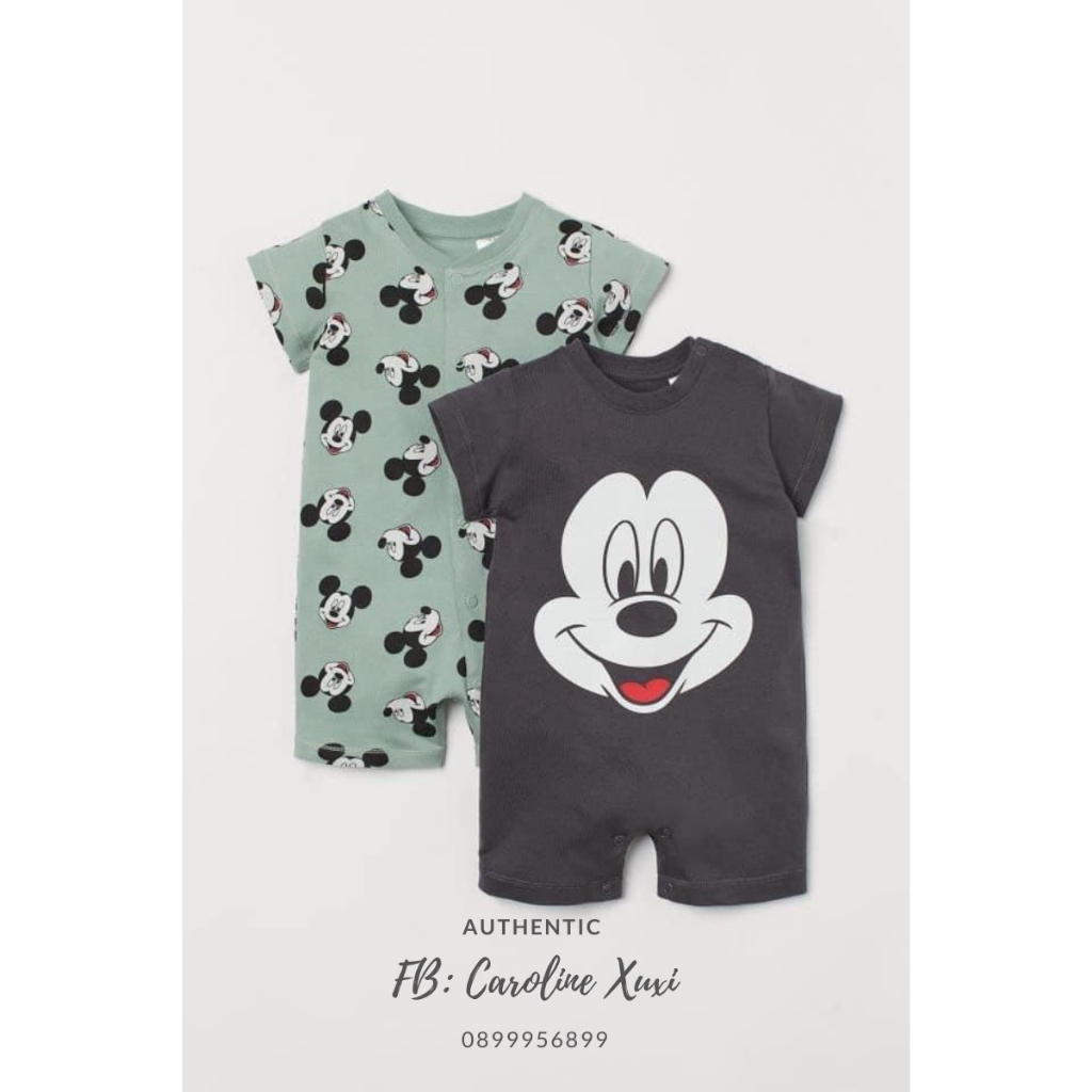Romper, Body quần cộc cho bé trai bé gái auth
