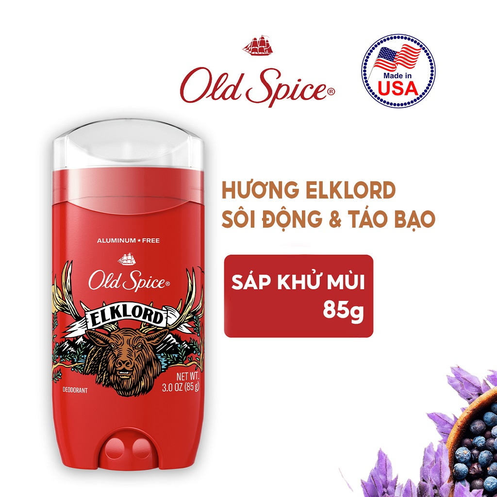 Sáp Khử Mùi Old Spice ElkLord Deodorant 85g