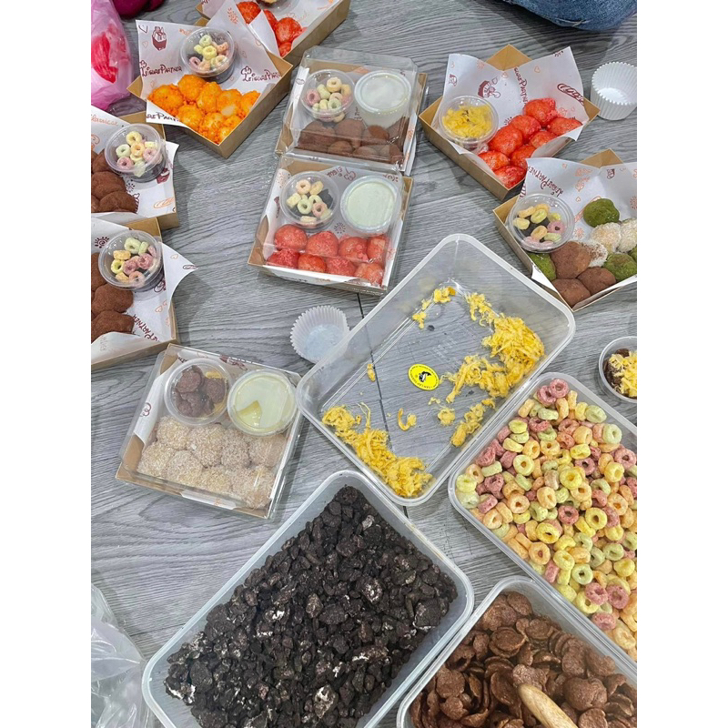 Mochi chấm kem sữa ngon ngất