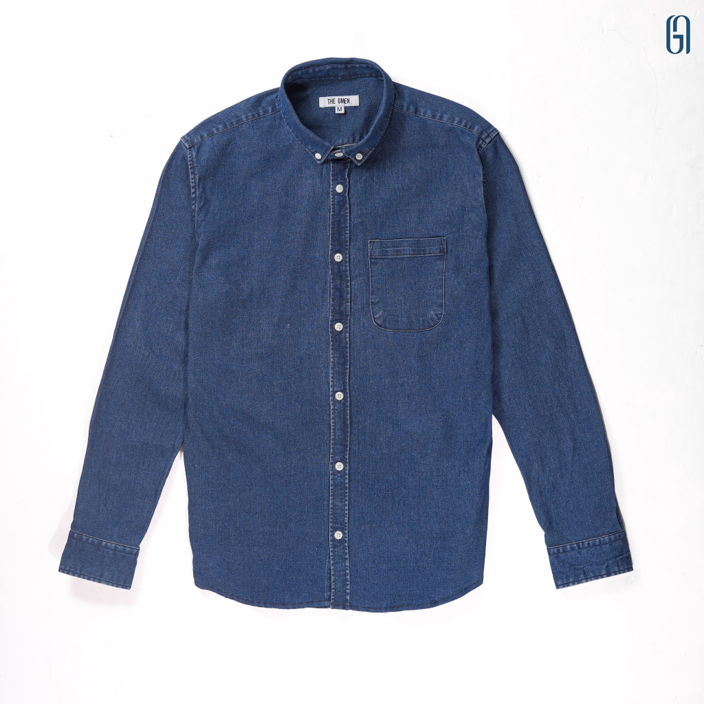 Sơ mi jeans D23 DENIM SHIRT form Slimfit - THE GMEN ELEGANT EST 2017