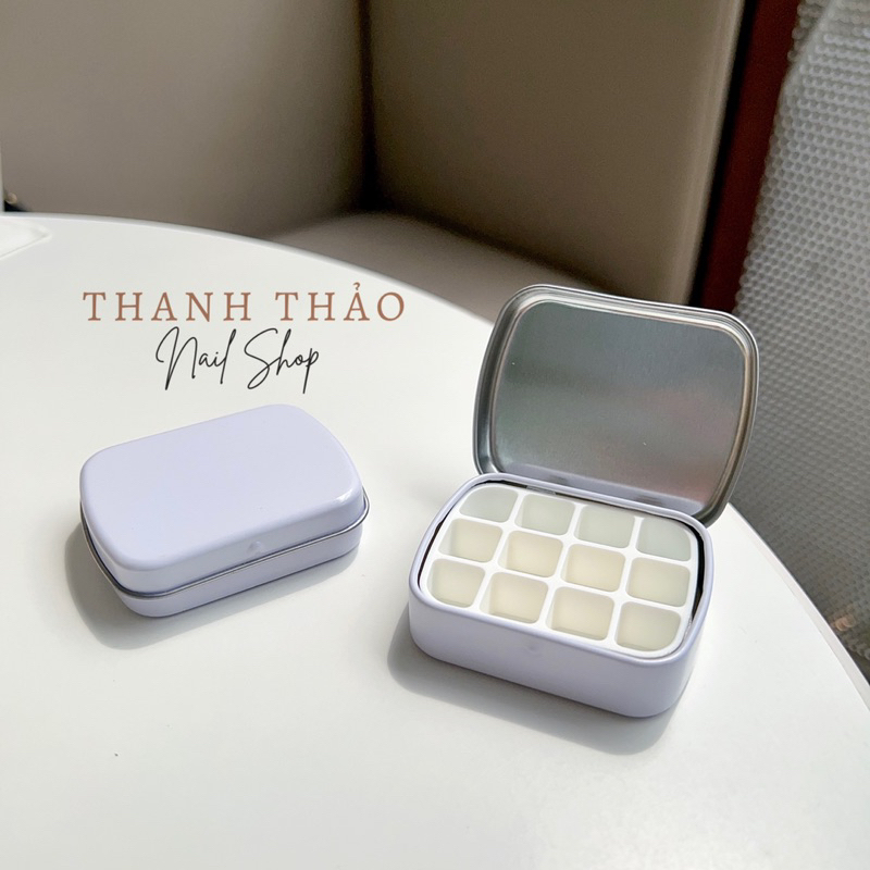Pan đựng màu - gel vẽ chiết nail