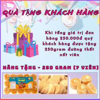 Đường thốt nốt viên nguyên chất - hàng tặng