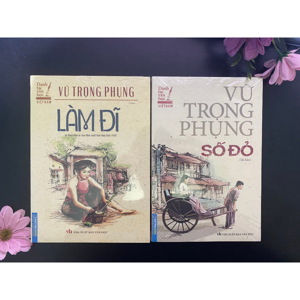 Sách - Combo 2 cuốn Làm Đĩ + Số Đỏ ( combo, lẻ tùy chọn )- Minh Thắng