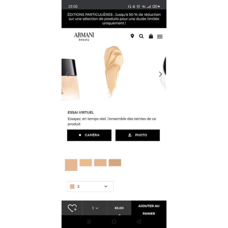 𝐊𝐞𝐦 𝐧𝐞̂̀𝐧 𝐆𝐢𝐨𝐫𝐠𝐢𝐨 𝐀𝐫𝐦𝐚𝐧𝐢 𝐃𝐞𝐬𝐢𝐠𝐧𝐞𝐫 𝐒𝐡𝐚𝐩𝐢𝐧𝐠 𝐂𝐫𝐞𝐚𝐦 𝐅𝐨𝐮𝐧𝐝𝐚𝐭𝐢𝐨𝐧 𝐒𝐏𝐅𝟐𝟎 𝟑𝟎𝐦𝐥