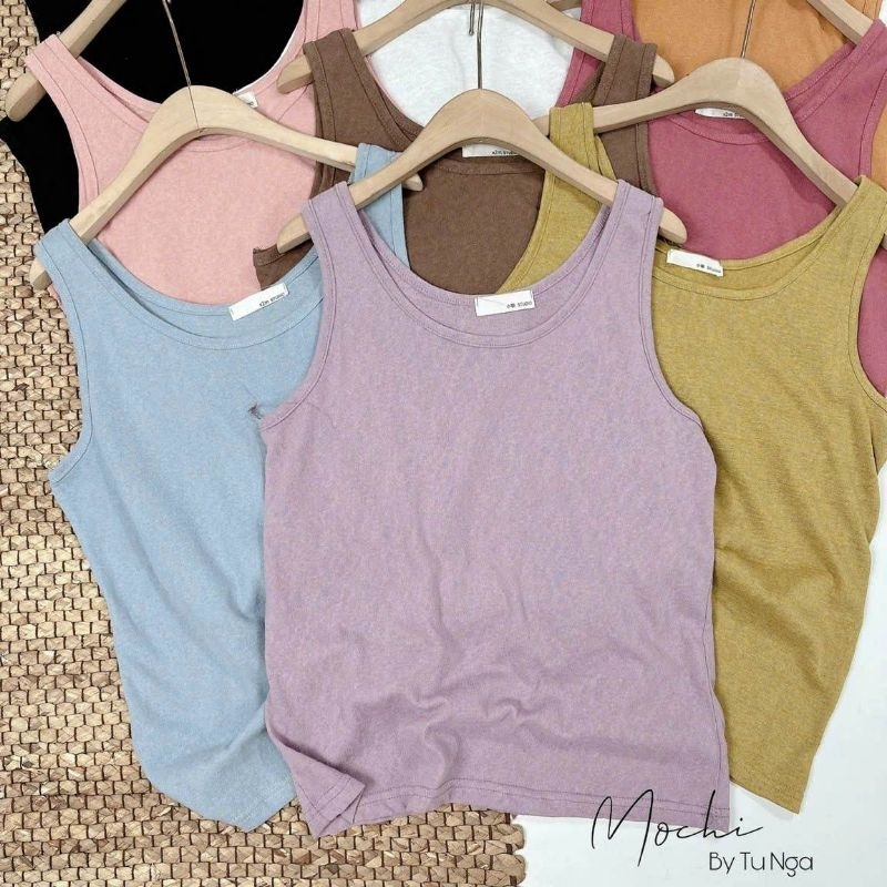 Áo tbun giấy sát nách hàng QC