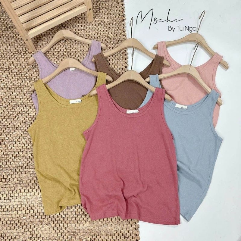 Áo tbun giấy sát nách hàng QC