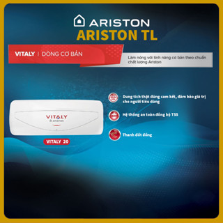 Máy Nước Nóng Gián Tiếp Ariston Vitaly Slim 20L