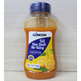 Gungon - chai dẹt 200g - sốt kim quất mơ rừng / kumquat with wild apricot sauce